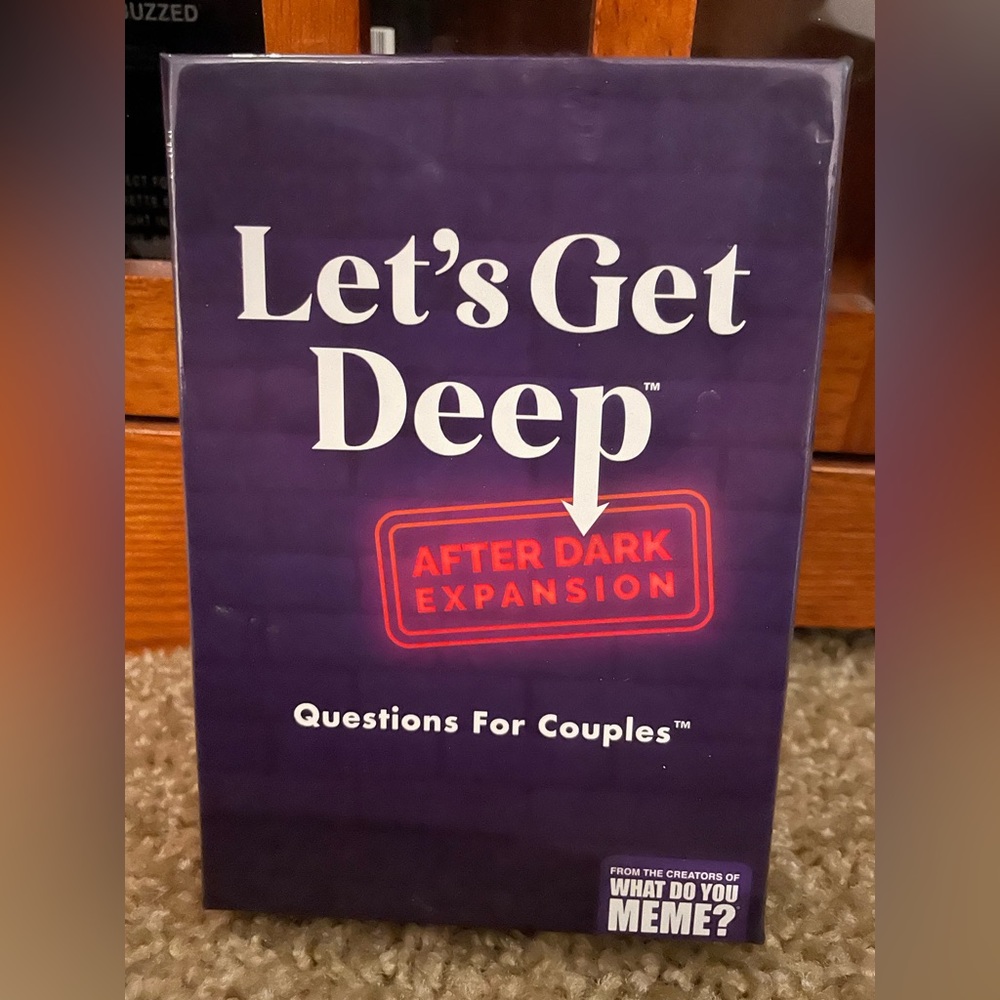 Let’s Get Deep card game